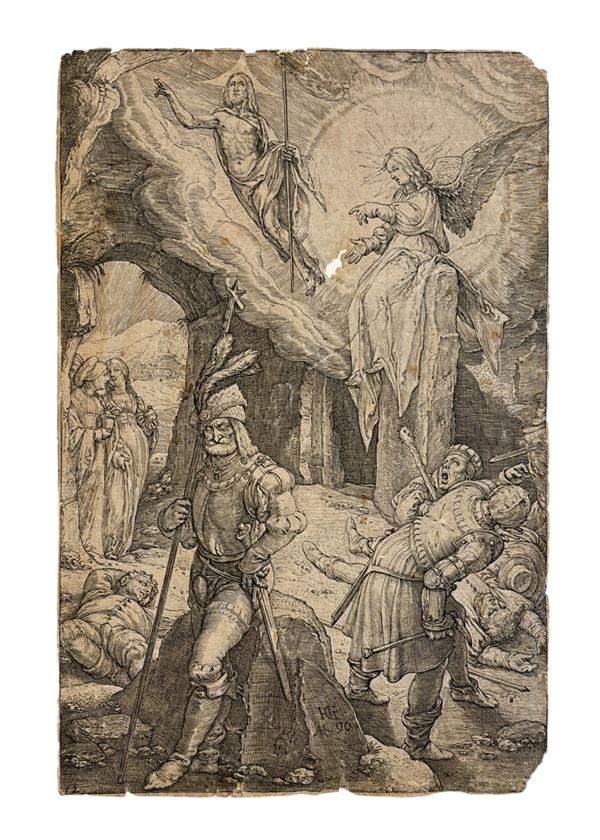 Hendrick Goltzius - La Resurrezione
