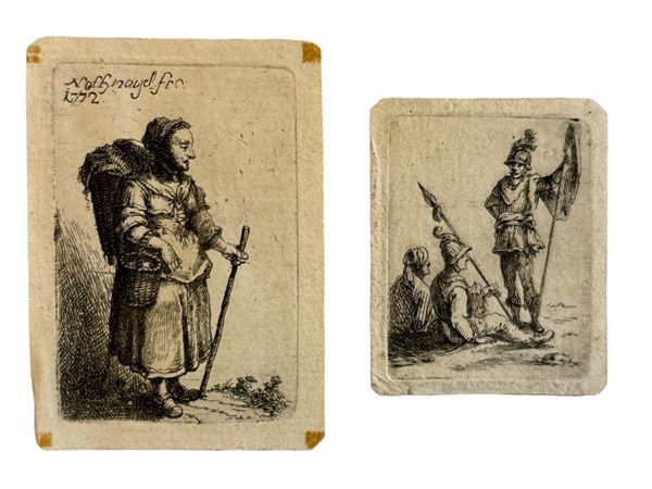 Johann Andreas Benjamin Nothnagel - Serie di due incisioni