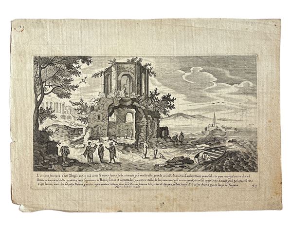 Girolamo Ferri - Resti del Tempio detto di Venere a Baia