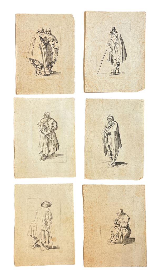 Jacques Callot - Serie di 10 incisioni