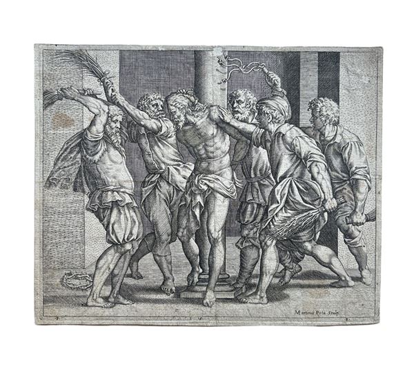 Martino Rota - La Flagellazione