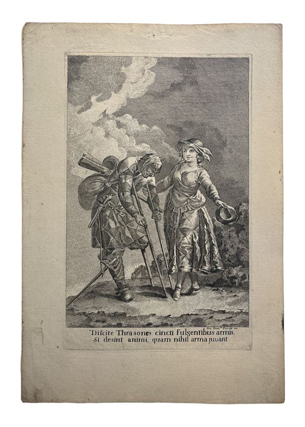 Arlecchino reduce di guerra