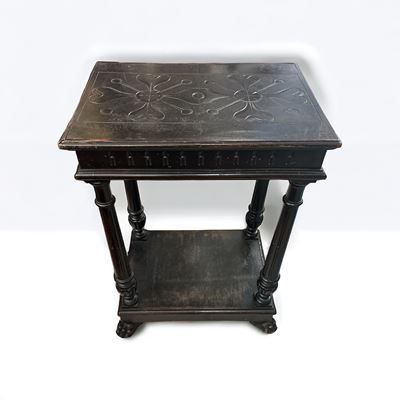 Tavolino in Legno Ebanizzato