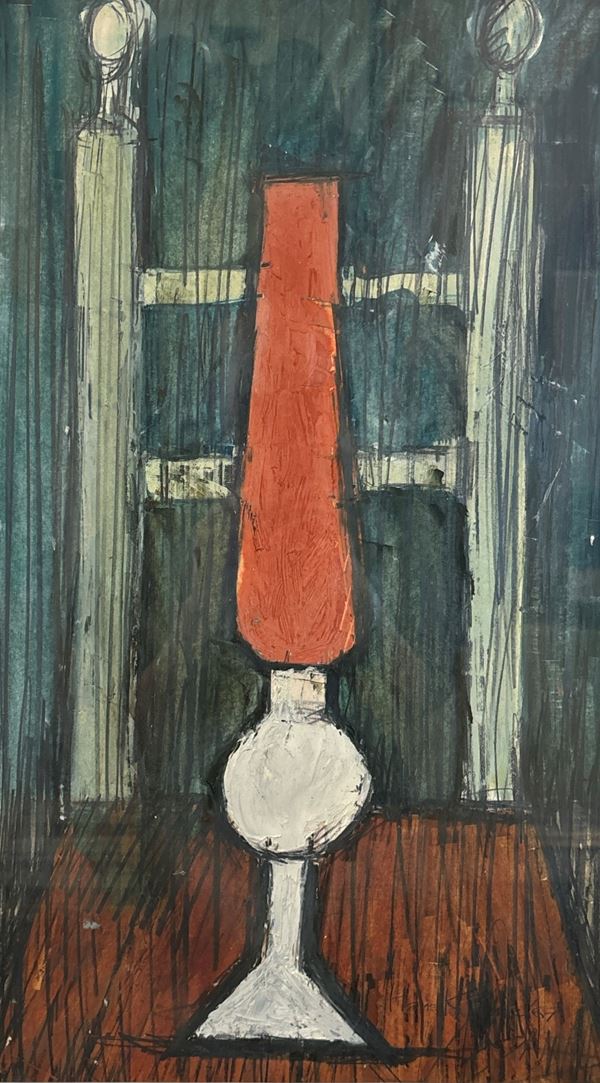 Hans Kline - Interno con sedia