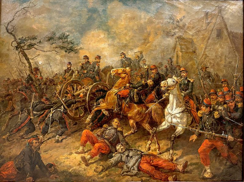 Johann Baptist Heinefetter - Scena dalla Guerra Franco - Prussiana