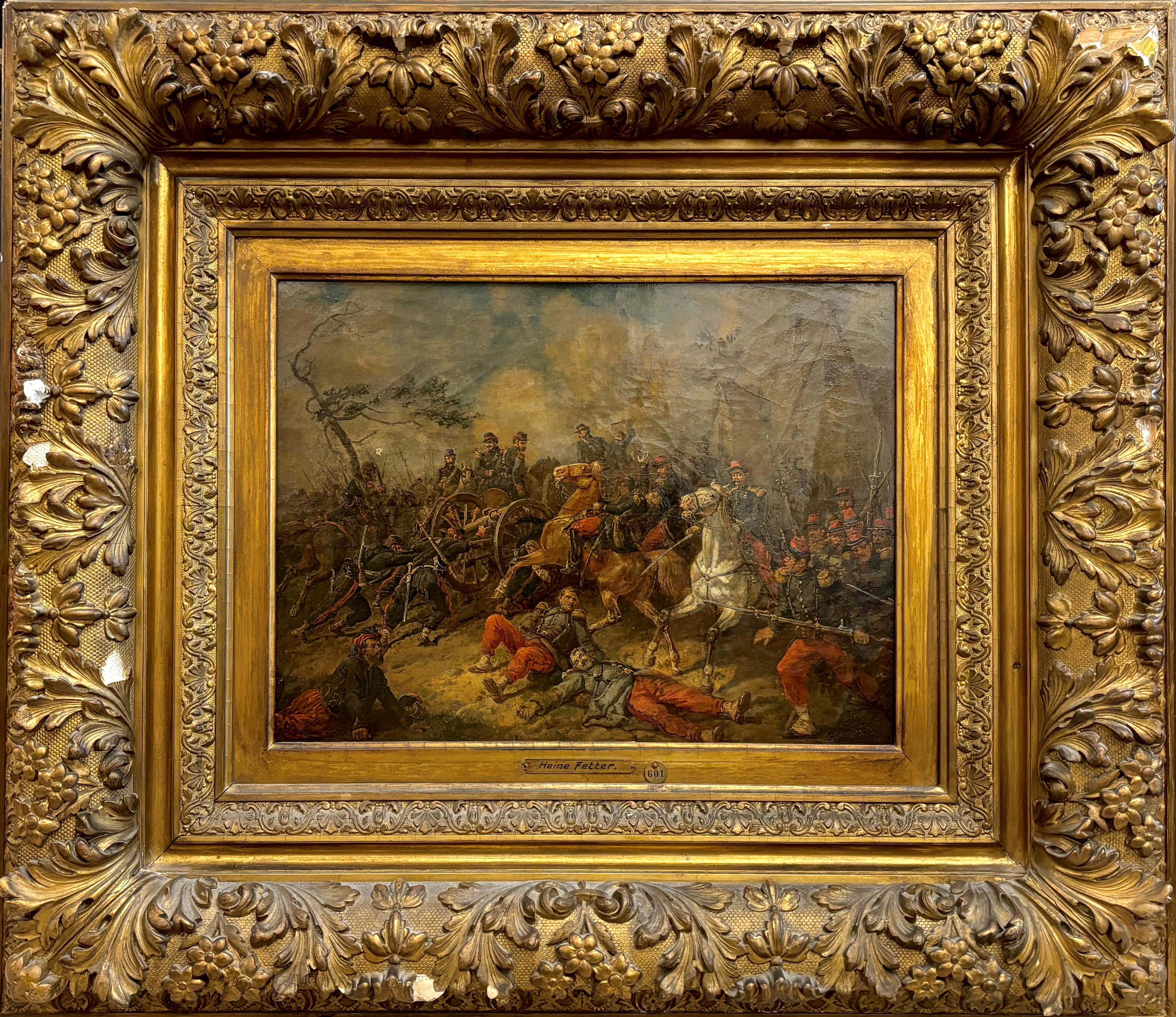 Johann Baptist Heinefetter - Scena dalla Guerra Franco - Prussiana