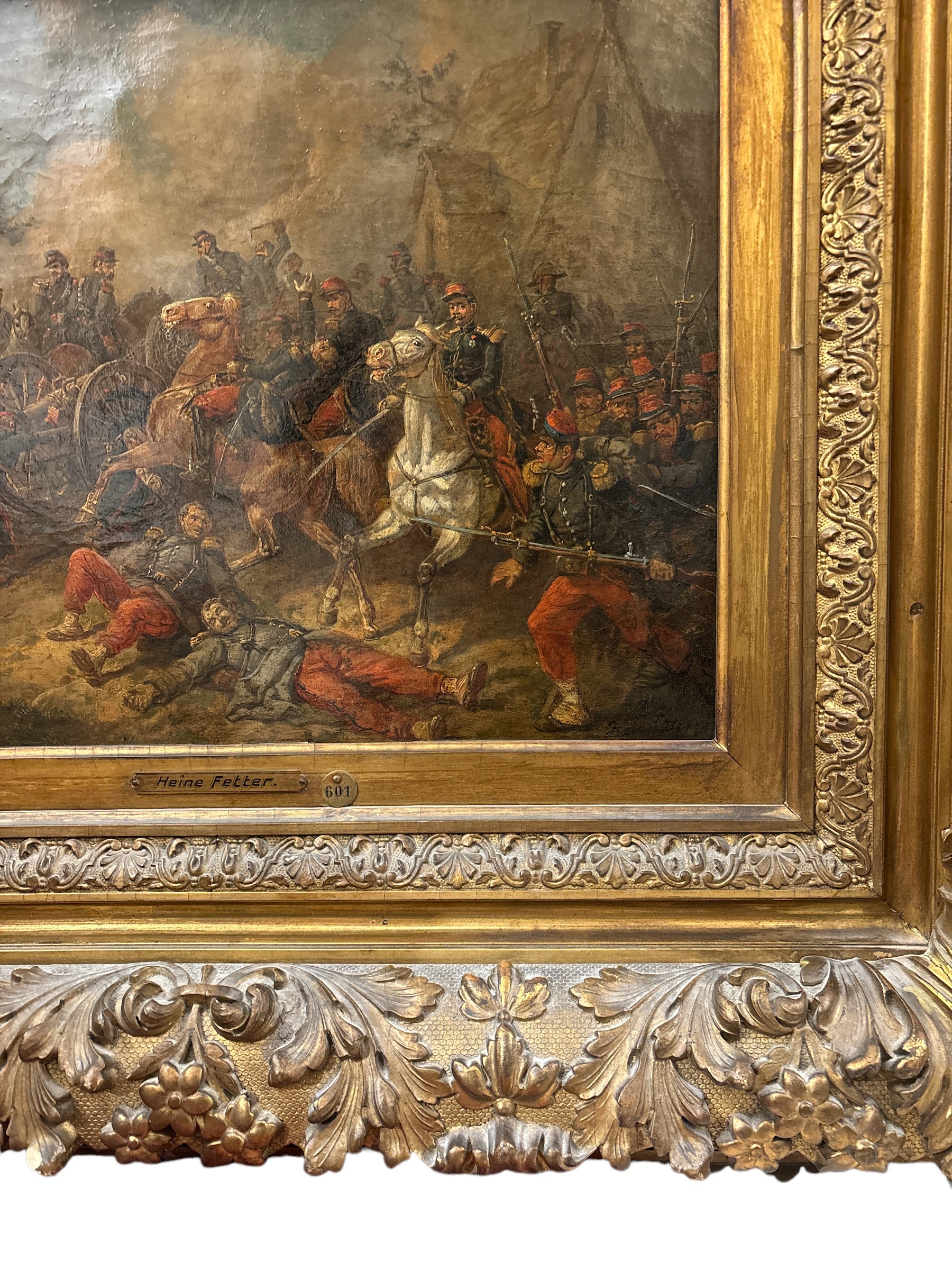 Johann Baptist Heinefetter - Scena dalla Guerra Franco - Prussiana