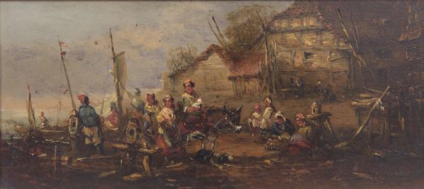 John Christian Zeitter - Scena di genere. 