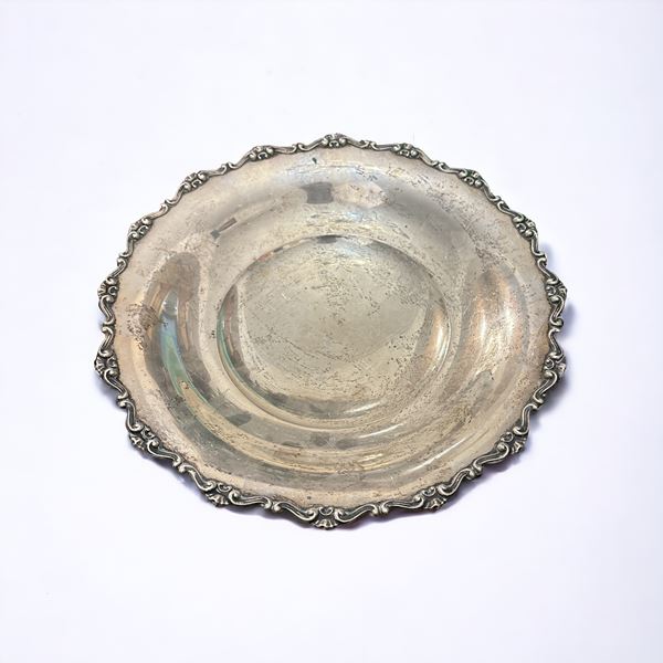 Alzatina in argento 800/1000