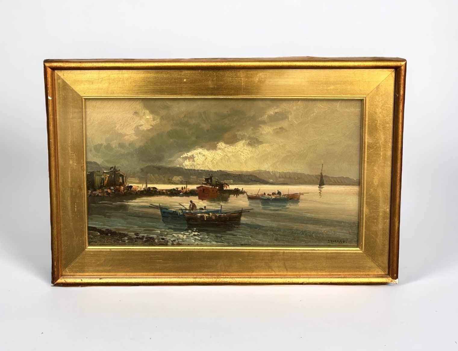Coppia di Vedute Marine
