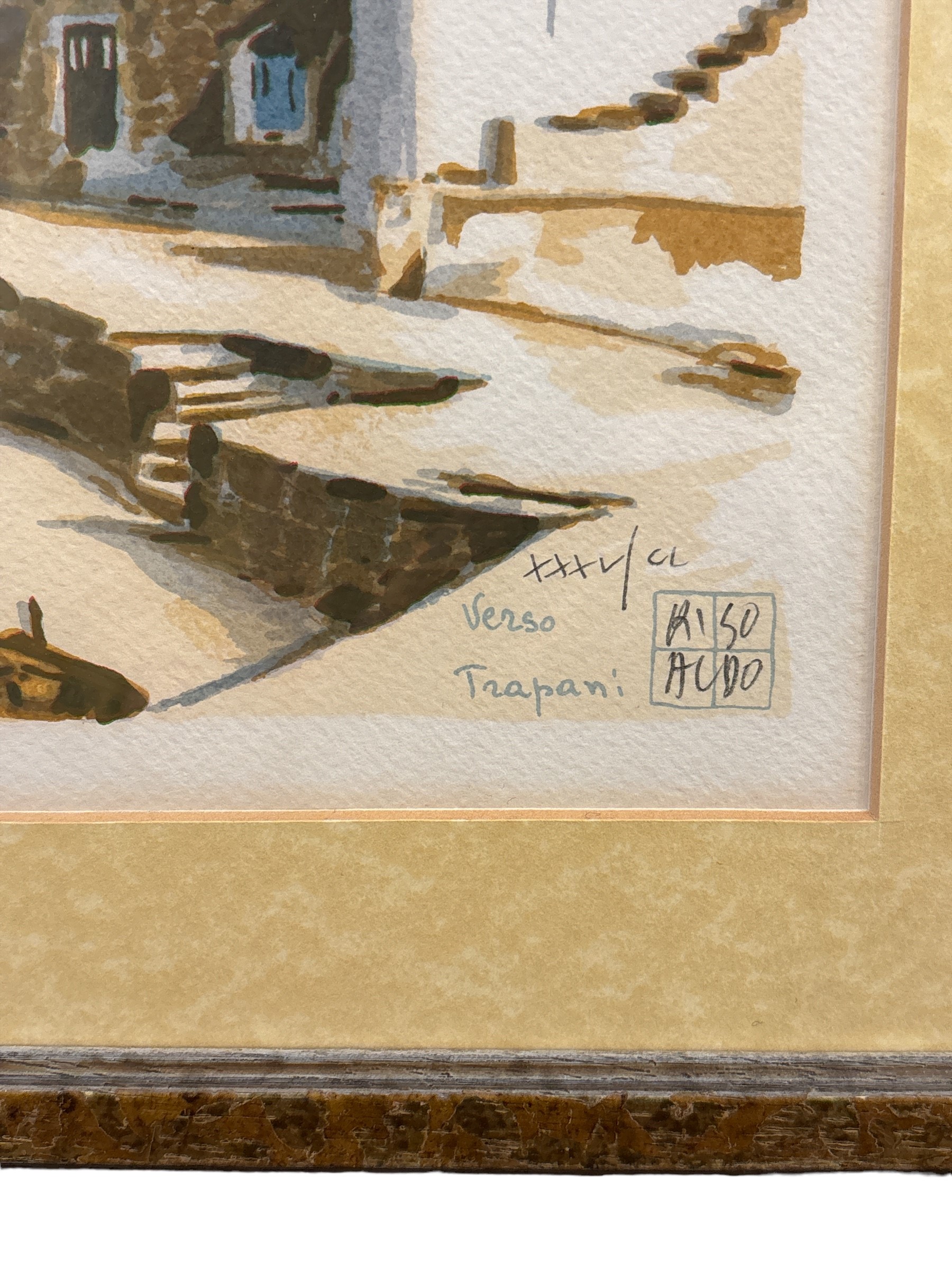 Aldo Riso - Verso Trapani