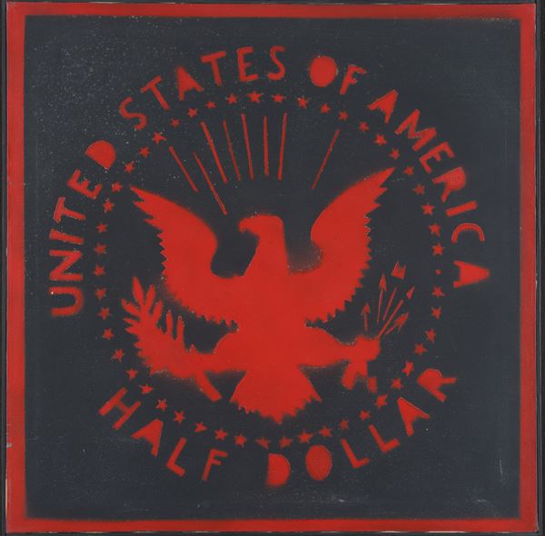 Franco Angeli - Half dollar - Antipittura