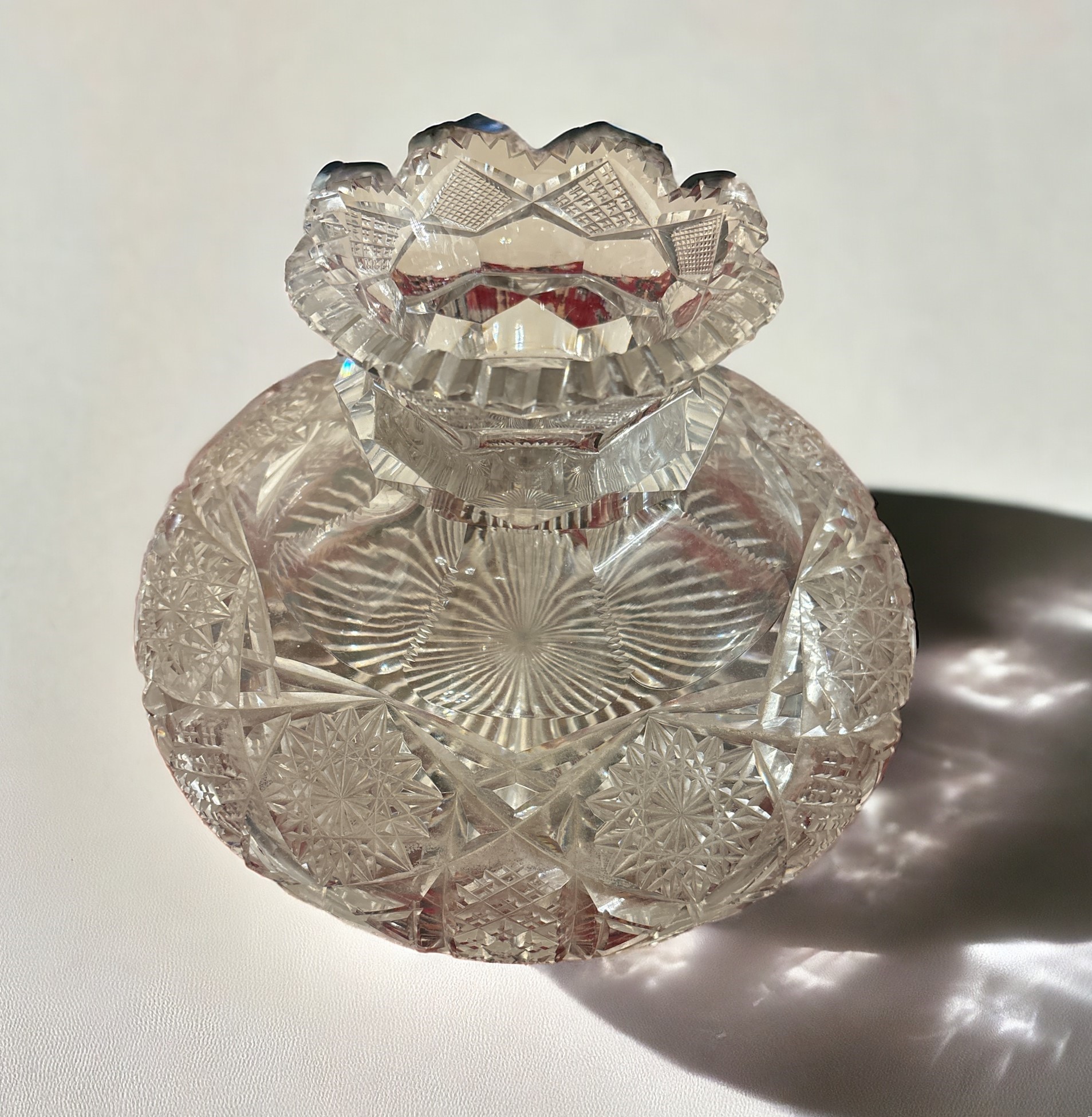 Due vasi in cristallo