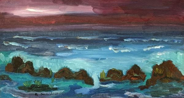 Alfonso Omiccioli - Mare mosso