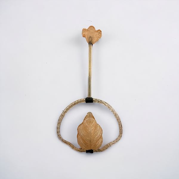 Barovier e Toso - Lampadario a sospensione   (anni '40 del XX secolo e succ. )  - vero di murano - Asta Brocantage Natalizio - Web Only - DAMS Casa d'Aste
