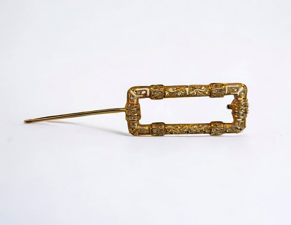 Spilla in oro 18 kt 