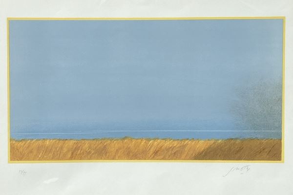 Piero Guccione - Senza titolo