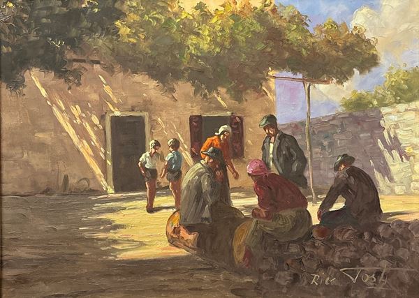 Riccardo Tosti - In cortile