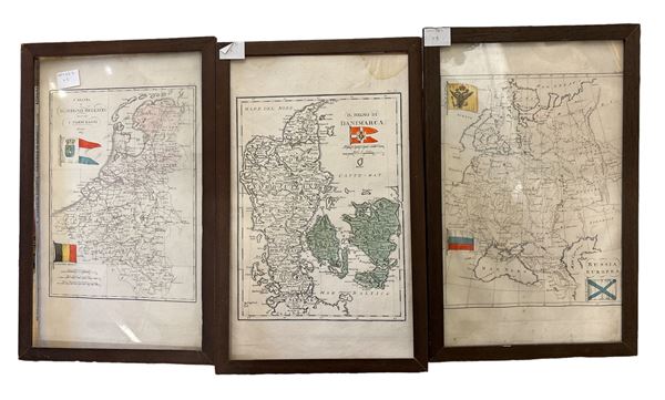 Lotto di 3 stampe  (XX secolo)  - Asta Brocantage Natalizio - Web Only - DAMS Casa d'Aste