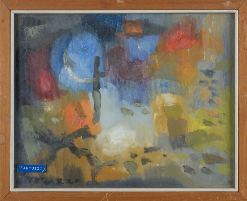 Eliano Fantuzzi - Capri (olio su tela)