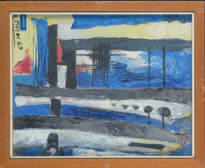 Augusto Murer - Composizione Astratta