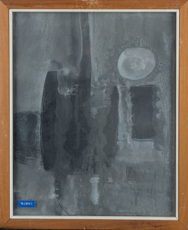 Alberto  Sughi - Abstract composition