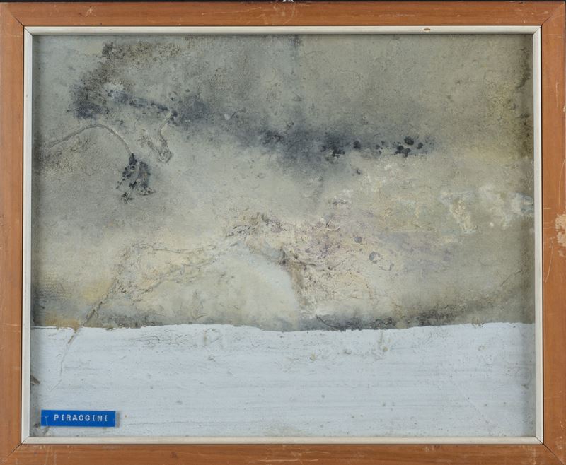 Osvaldo Piraccini - Composizione Astratta