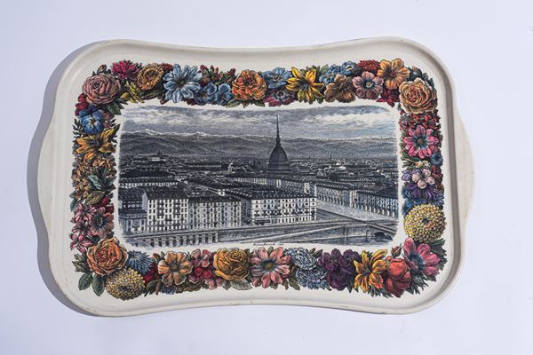Piero Fornasetti - Vassoio da prima colazione
