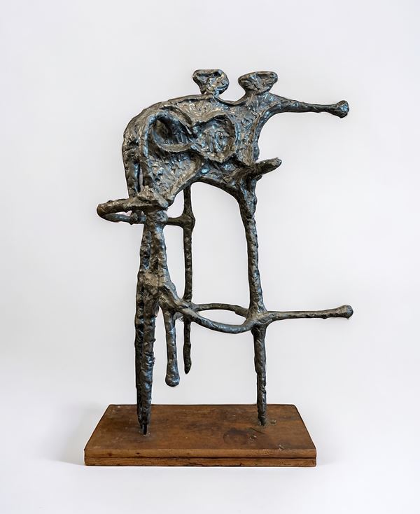 Edgardo Mannucci (1904-1986) (d'après) Composizione con due figure