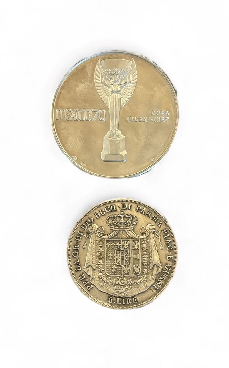Due Monete in Arg 925