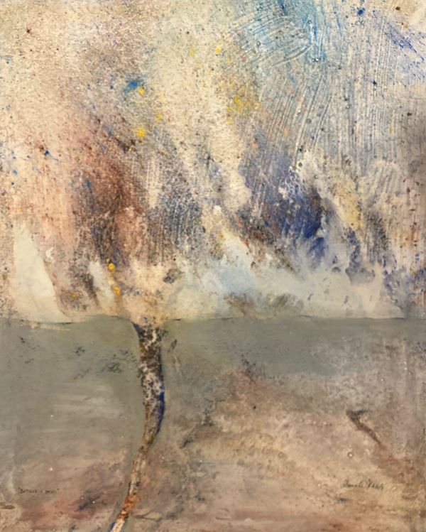 Battere i denti  - Olio su tela - Asta Opere provenienti dall'Accademia Internazionale di Arte Moderna (AIAM) - Web Only - DAMS Casa d'Aste