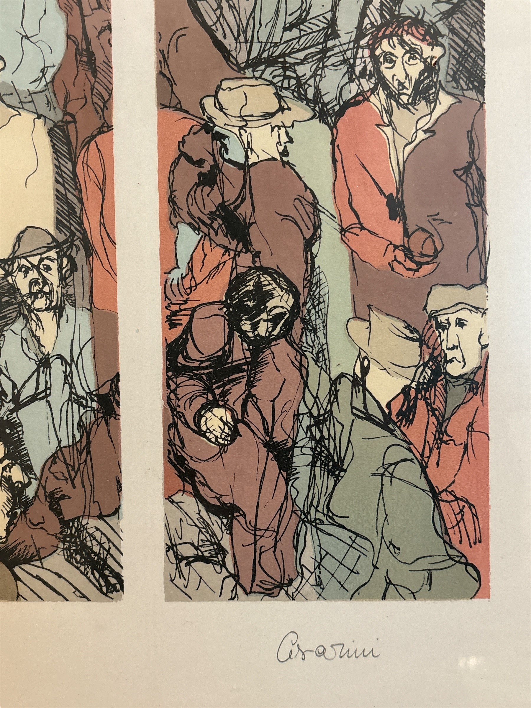 Due Litografie - Firmate Cesarini