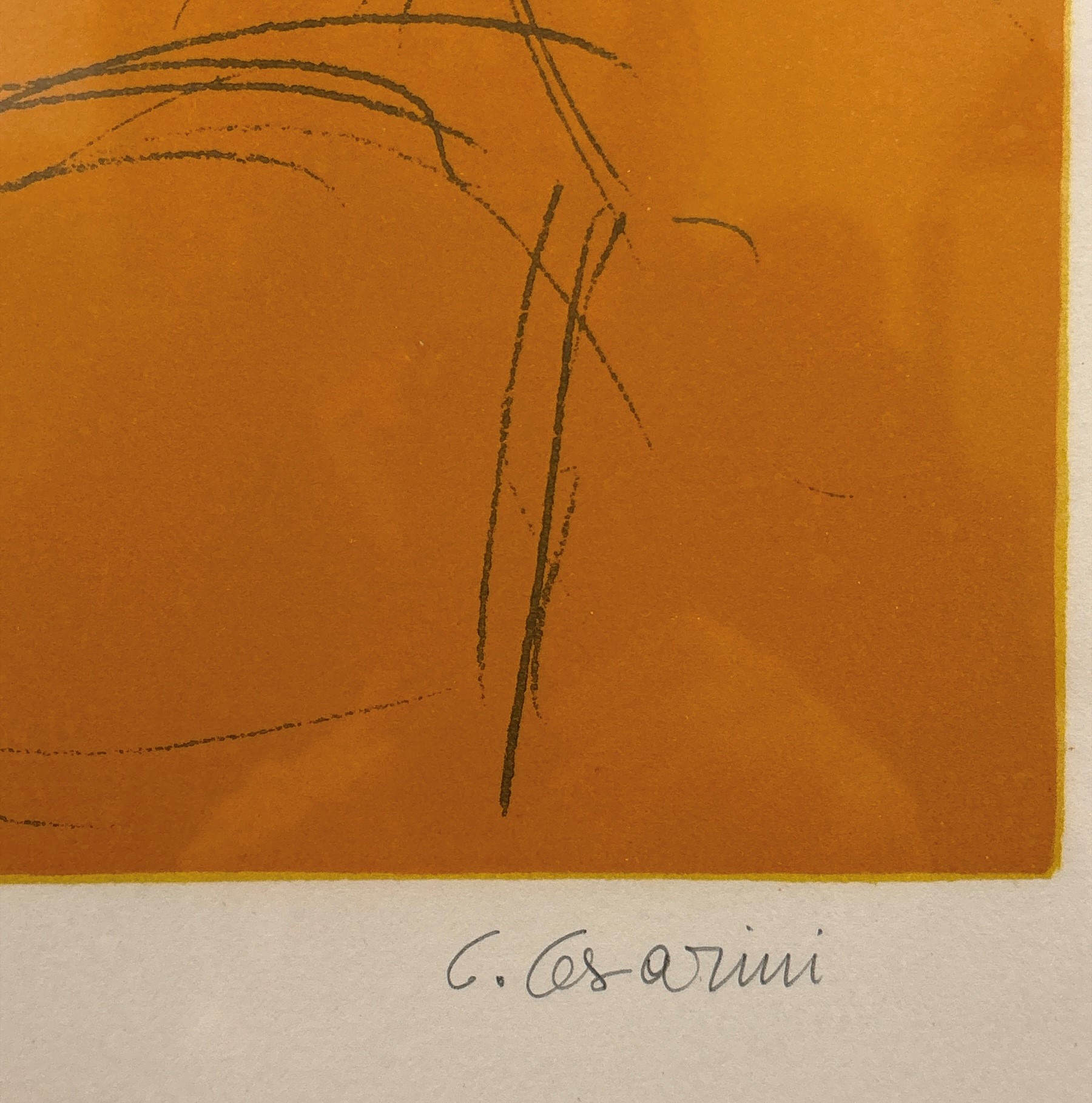 Due Litografie - Firmate Cesarini