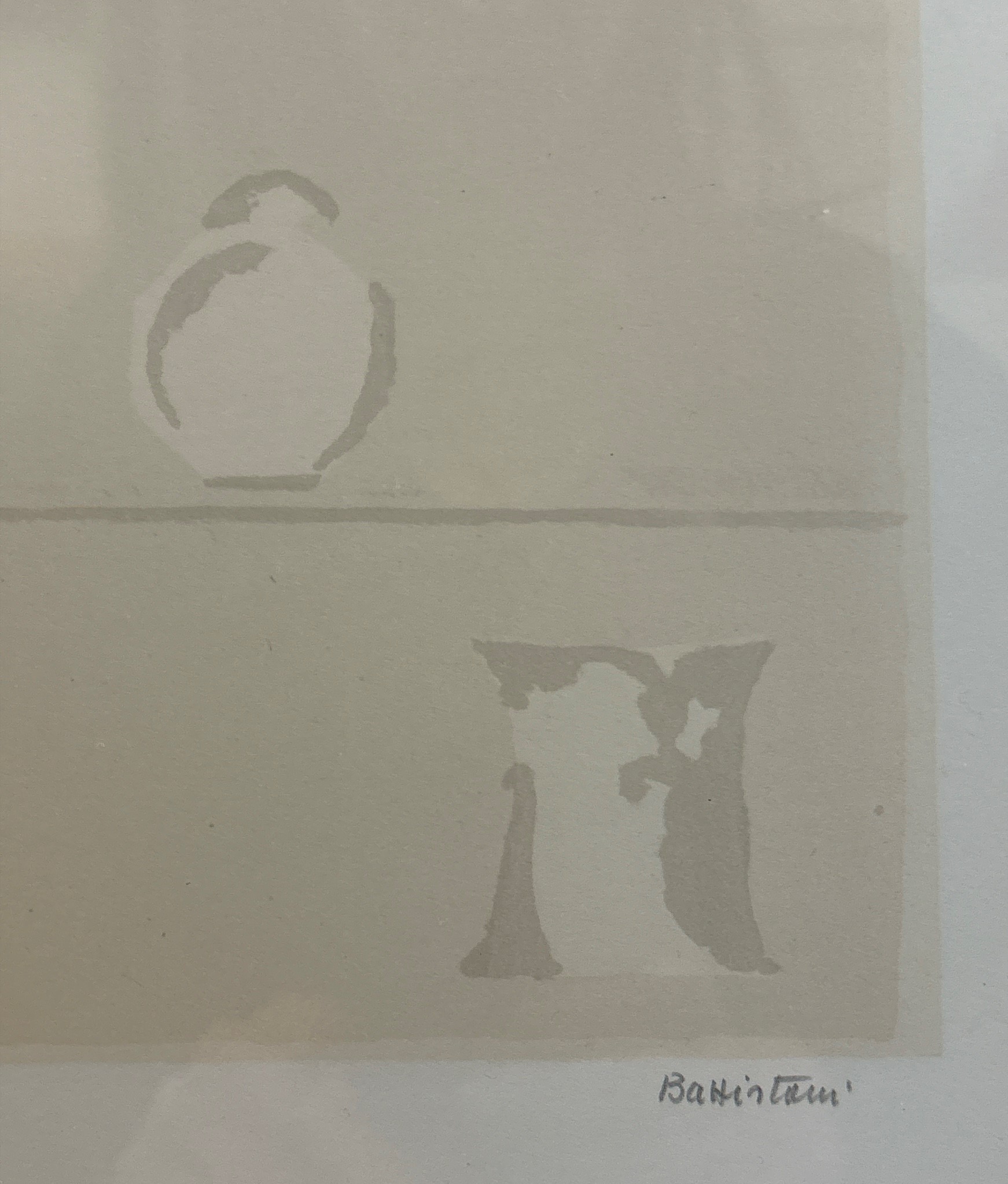 Arnaldo Battistoni - Due Litografie