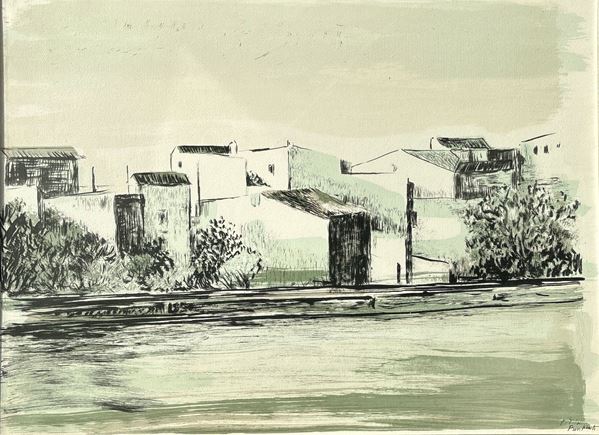 Domenico  Purificato - Paesaggio
