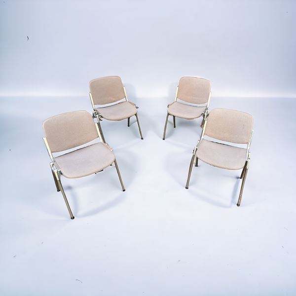Giancarlo Piretti - Castelli - Set di quattro sedie