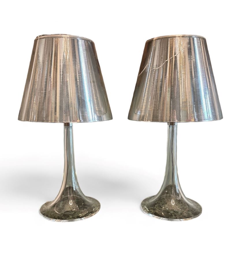 Philippe Starck - Coppia di Lampade da Tavolo Mod. "miss K"