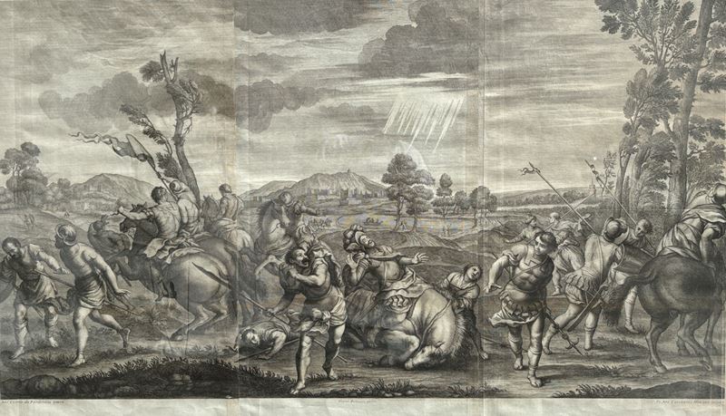 Due scene tratte dalla "Raccolta di quadri dipinti dai più famosi pennelli e posseduti da S. A. R...