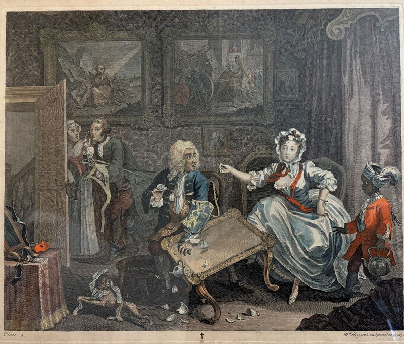 William Hogarth - La Carriera di una Prostituta