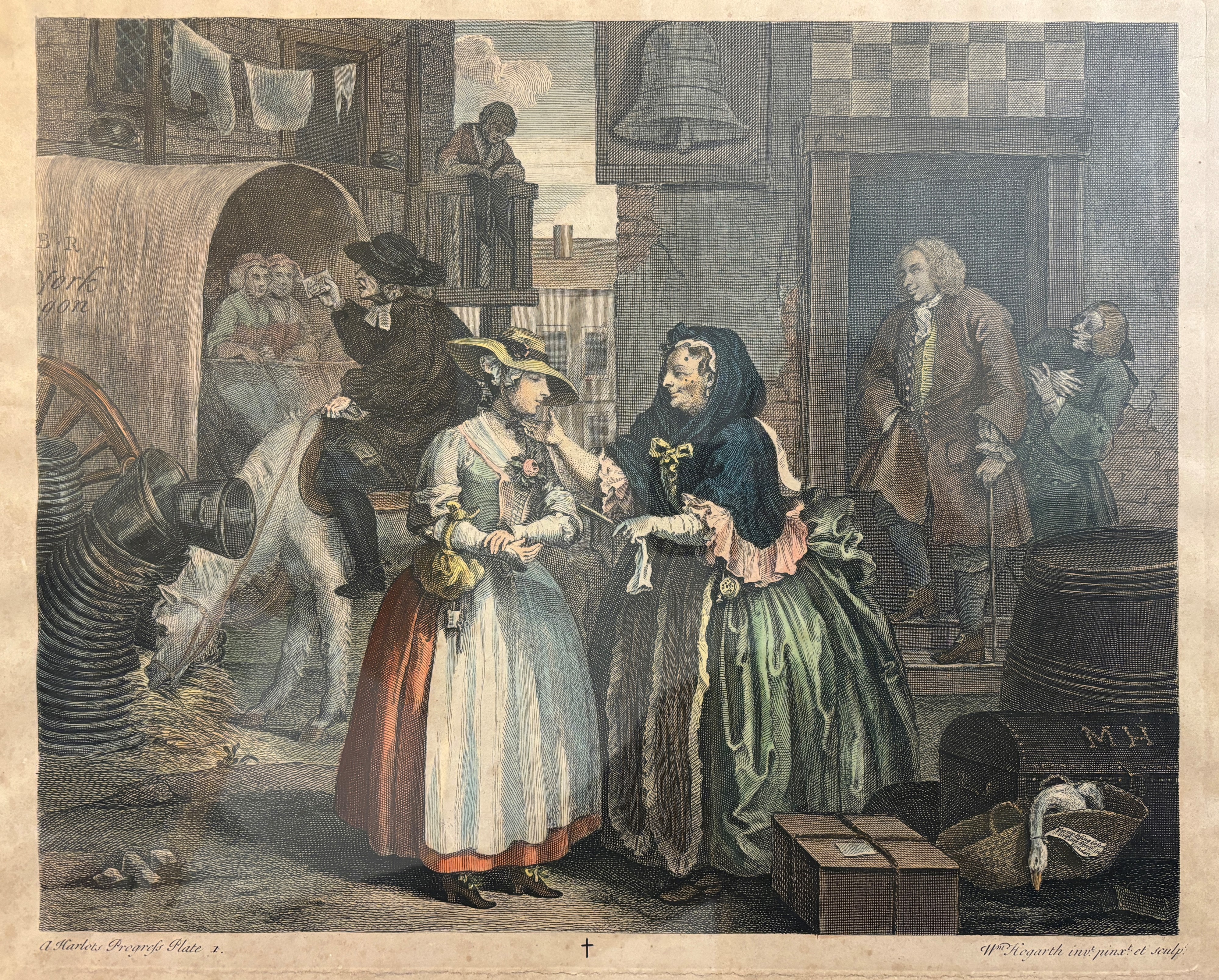 William Hogarth - La Carriera di una Prostituta
