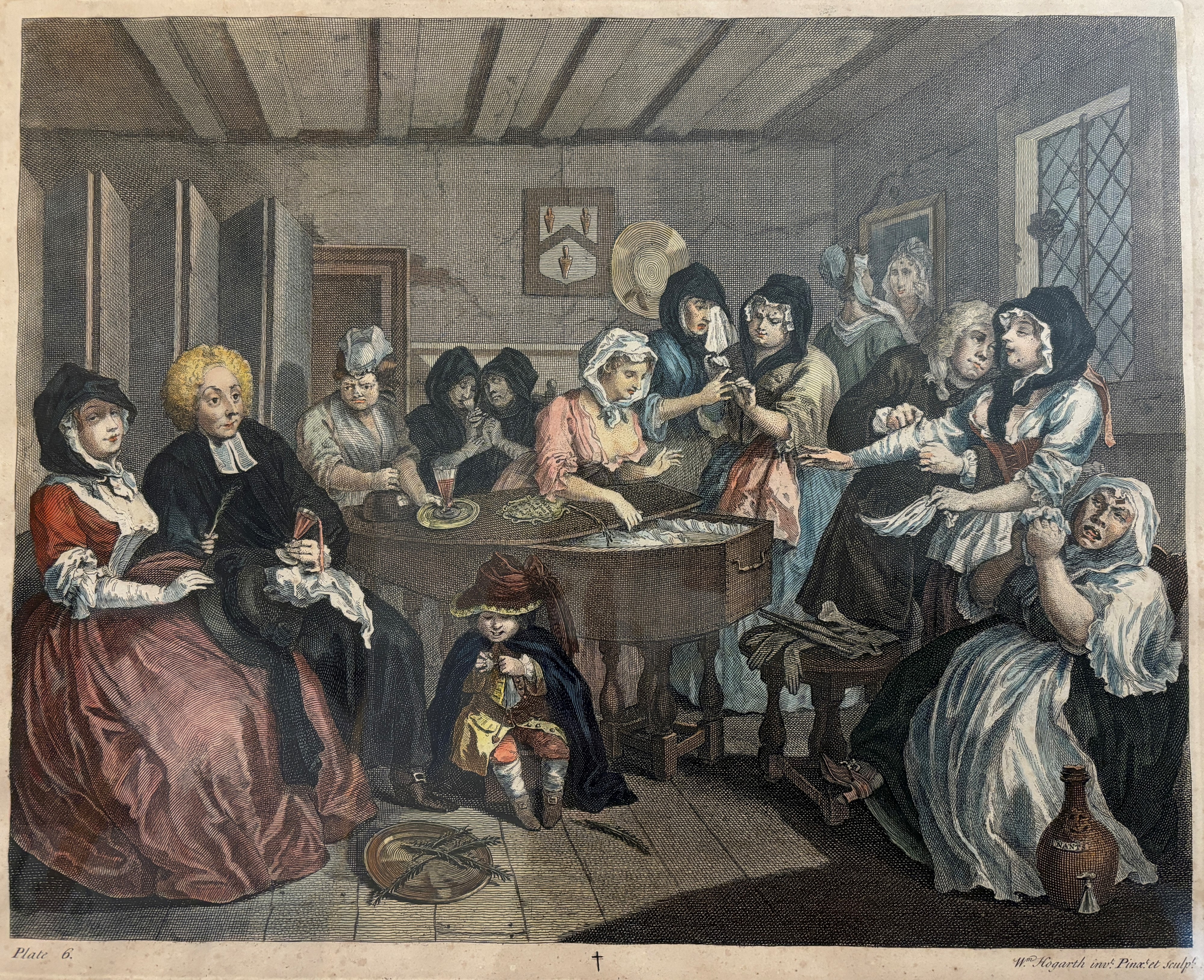 William Hogarth - La Carriera di una Prostituta
