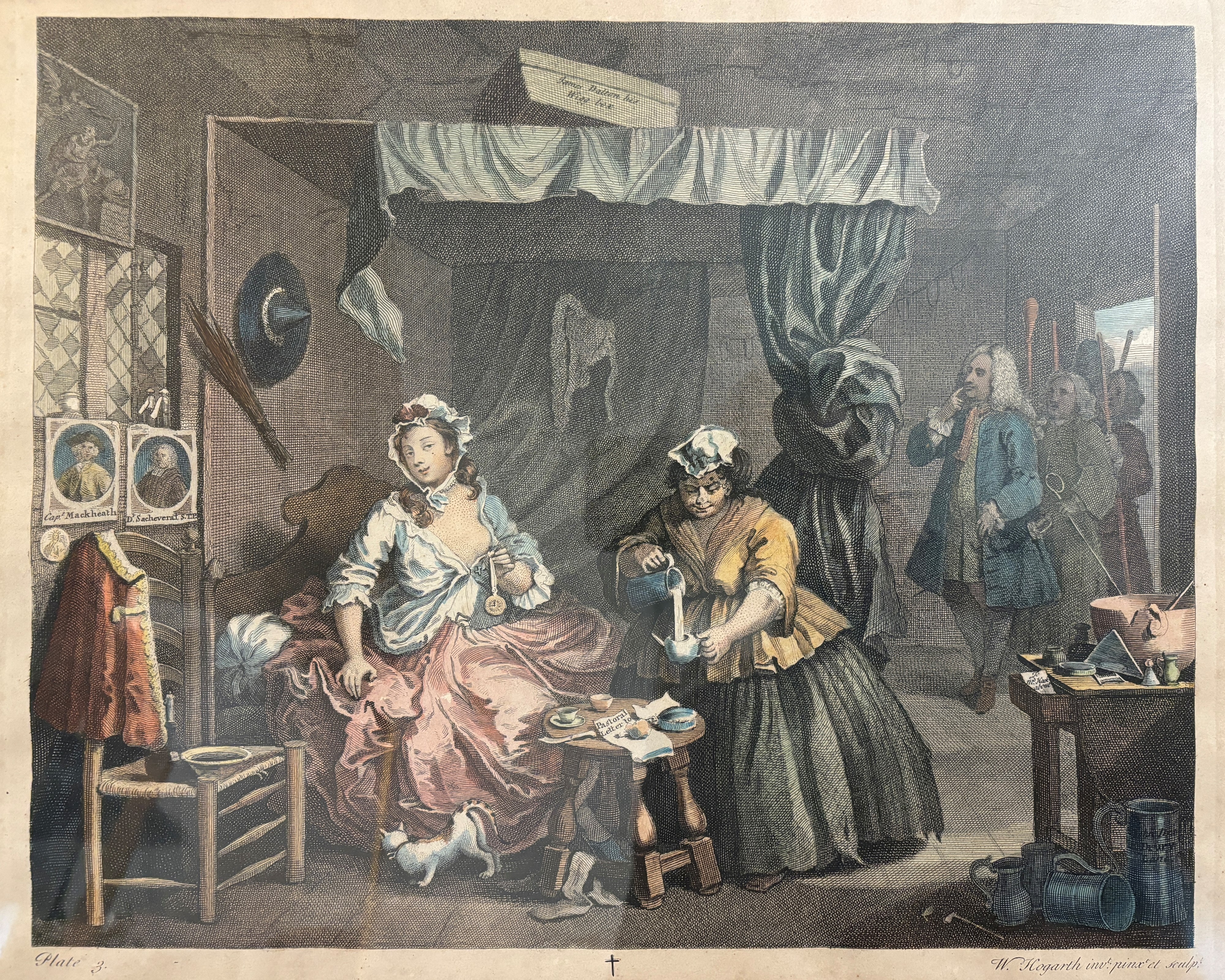 William Hogarth - La Carriera di una Prostituta