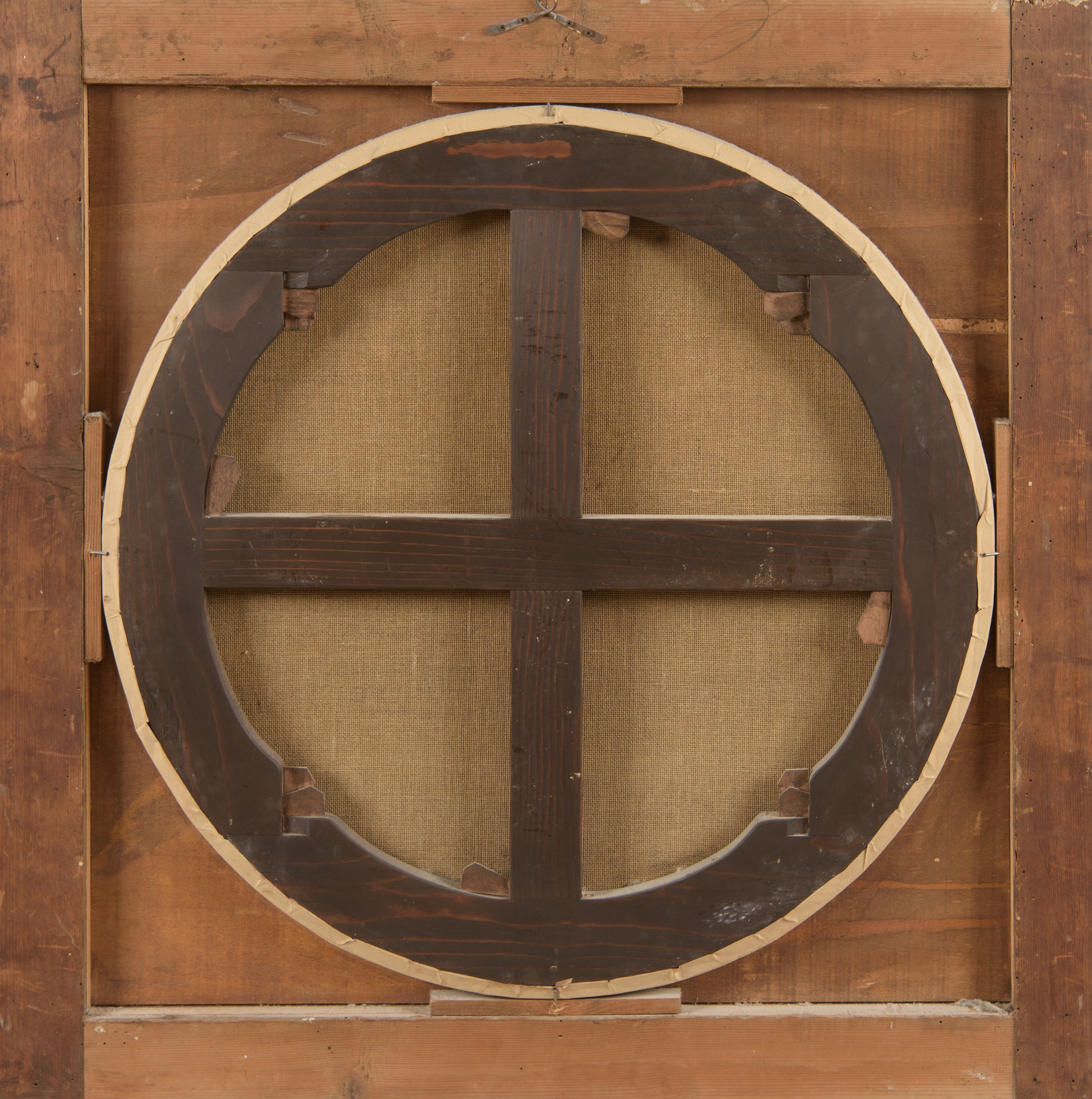 Madonna in adorazione del bambino dormiente