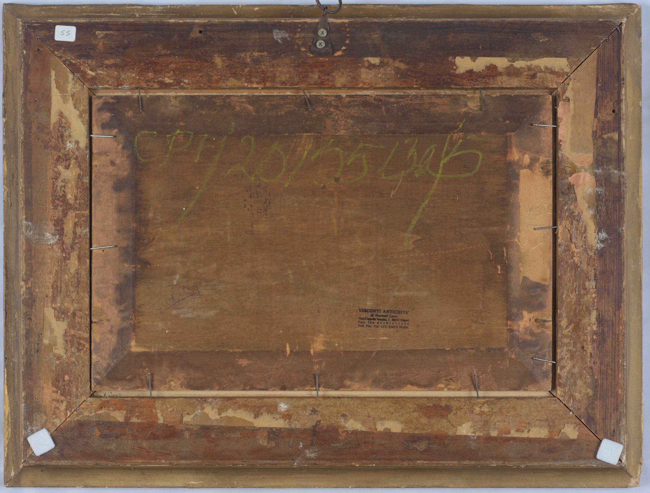 Veduta di Napoli con Castel Sant'Elmo e la Reggia di Capodimonte sullo sfondo