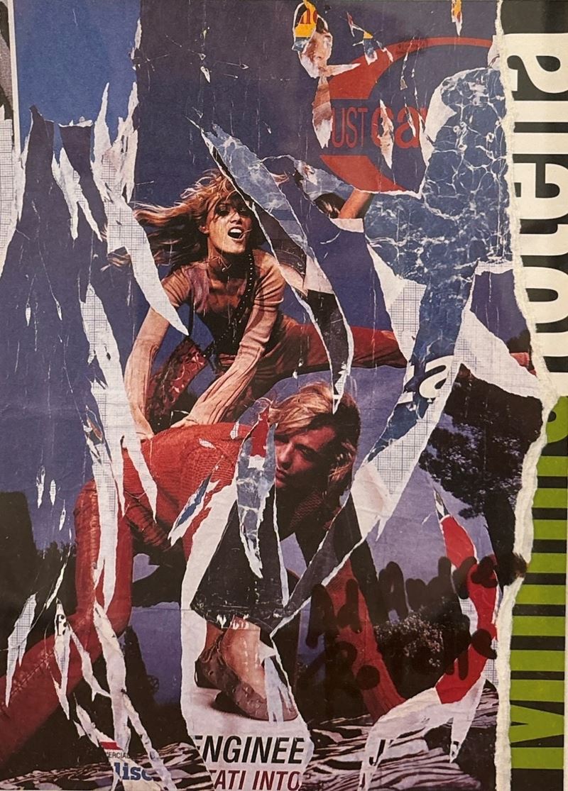 Mimmo Rotella - Invito alla mostra