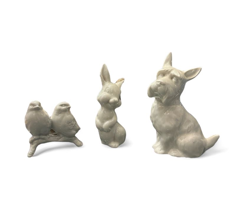 Set di Tre Piccole Sculture