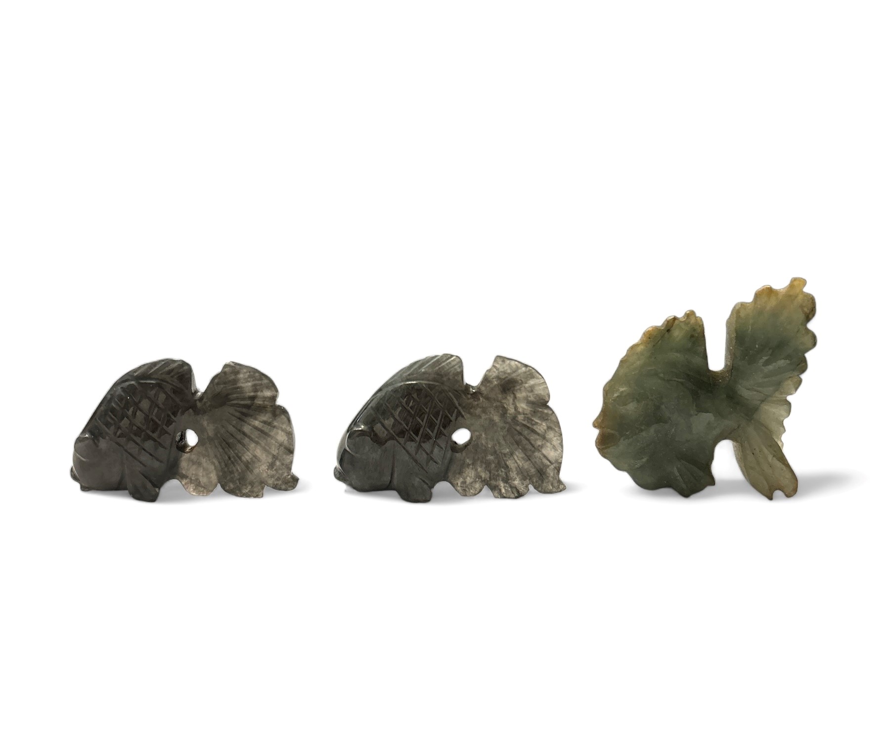 Set di Dieci Oggetti in Giada e Giadeite