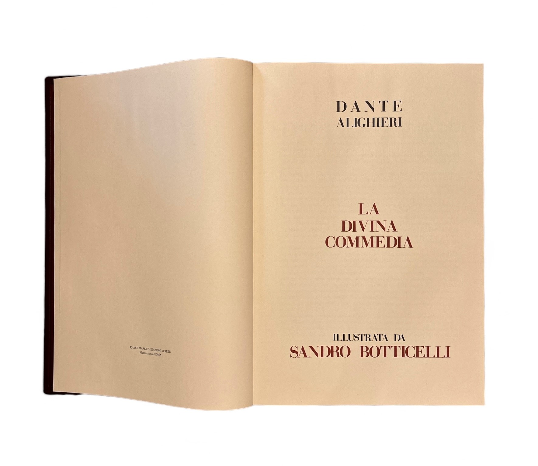 Divina Commedia illustrata da Sandro Botticelli