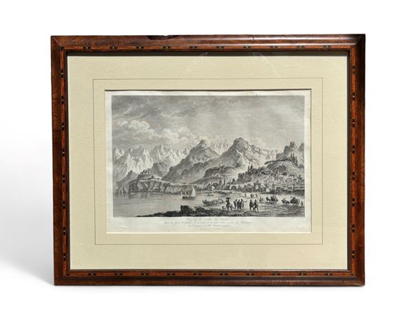 Coppia di incisioni   (XIX secolo)  - acquaforte - Asta Brocantage Natalizio - Web Only - DAMS Casa d'Aste