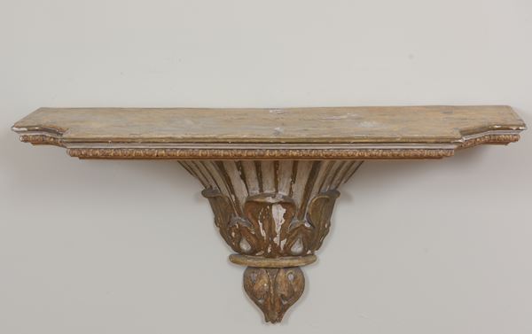 Mensola a goccia  (XIX secolo e successivi)  - legno - Auction Art Décor -  Web Only - DAMS Casa d'Aste